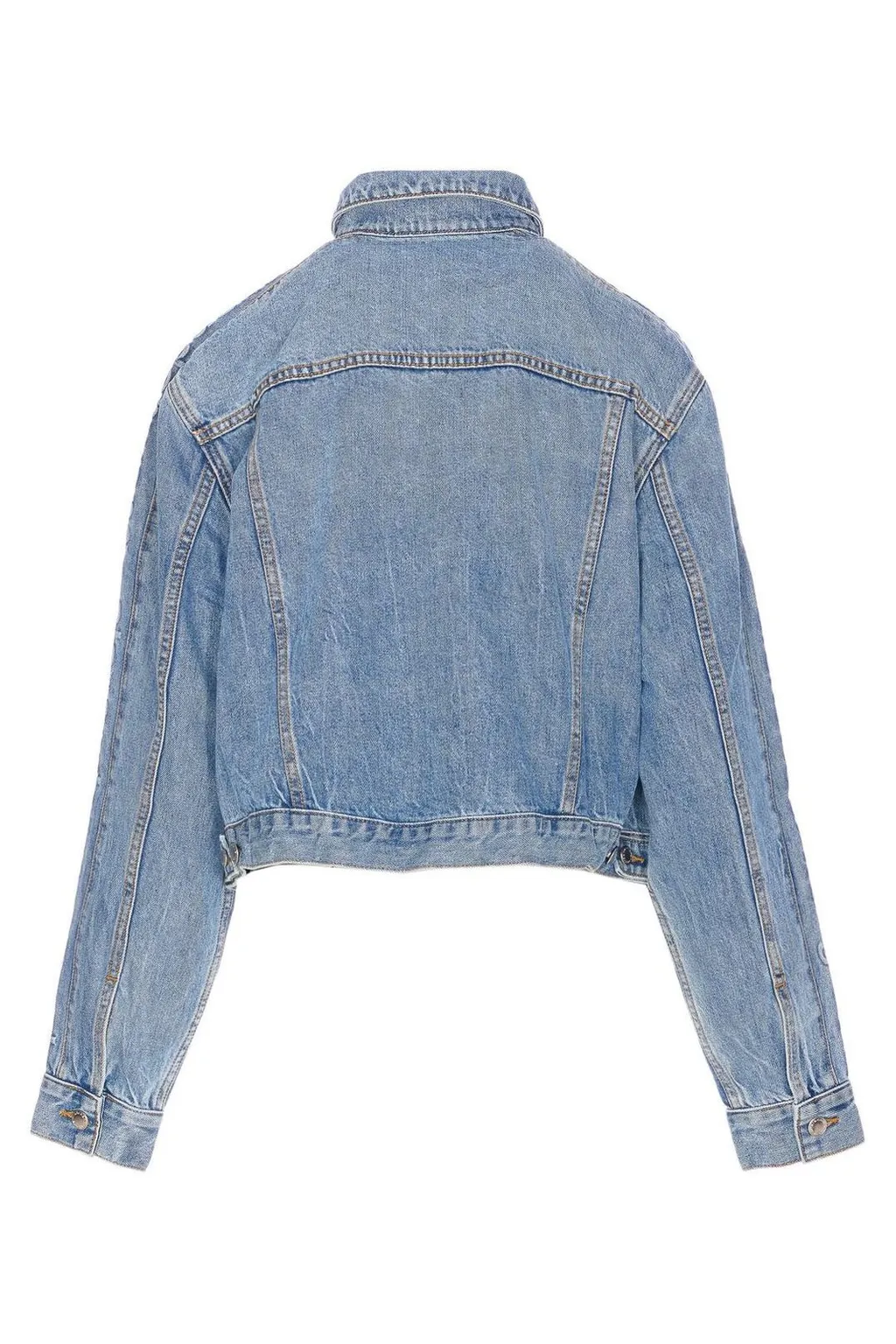 Denim Track Jacket