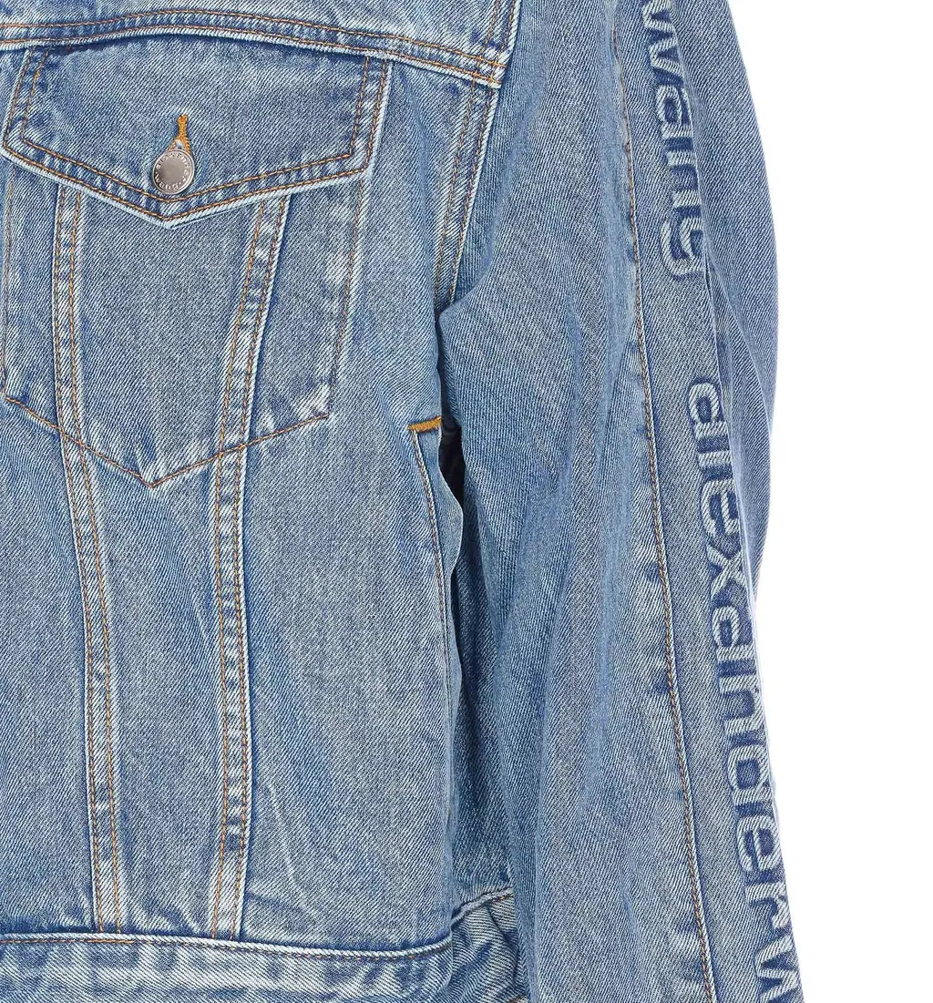 Denim Track Jacket