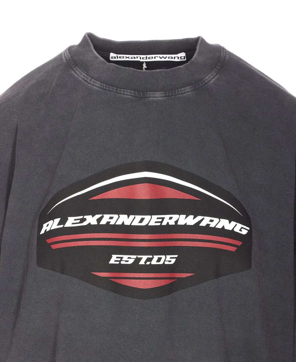 Shield Graphic Printed Long Sleeved T-Shirt