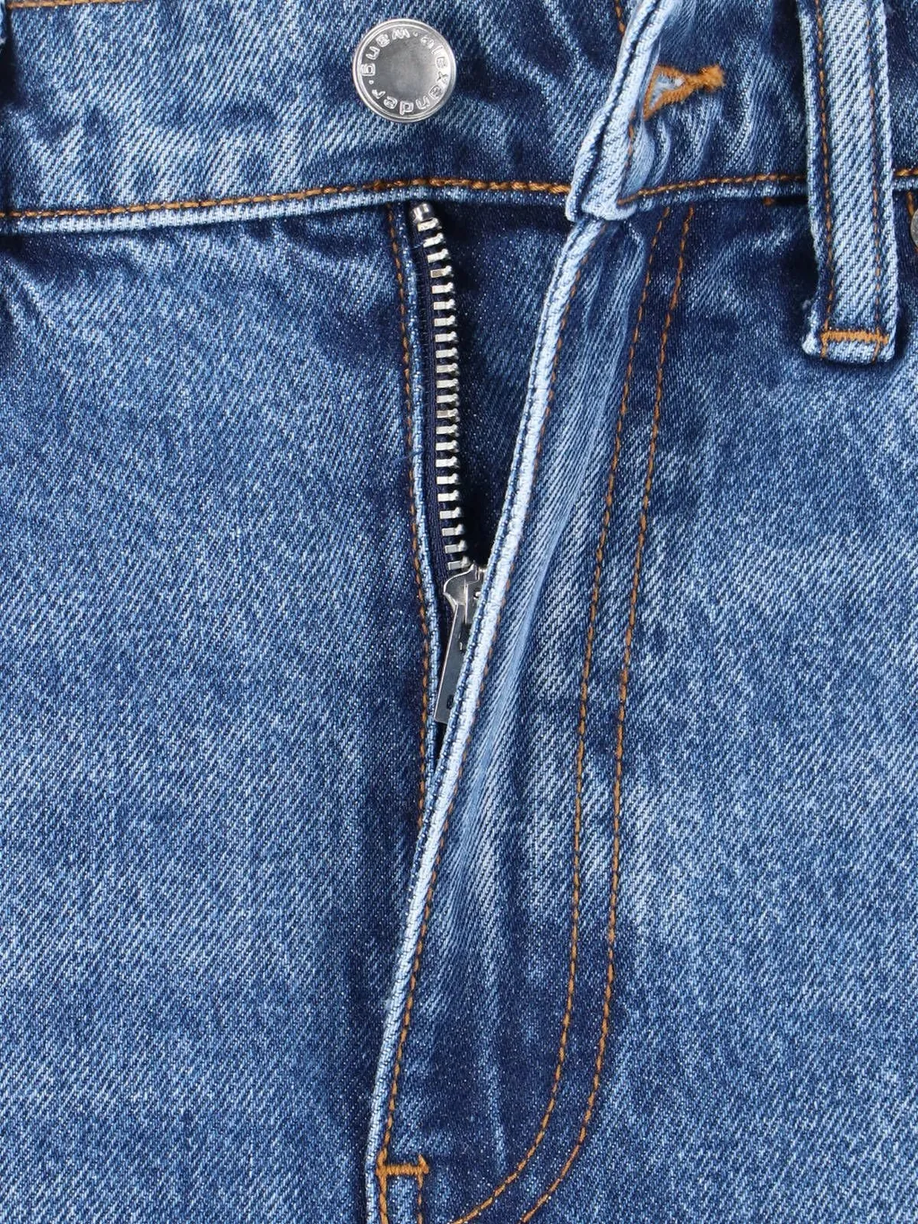 Ez Vertical Logo Screen Print Jeans