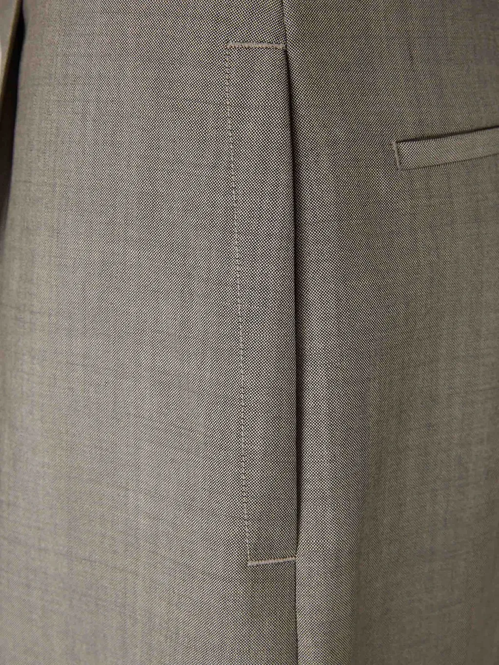 Mid-Rise Tailored Pants