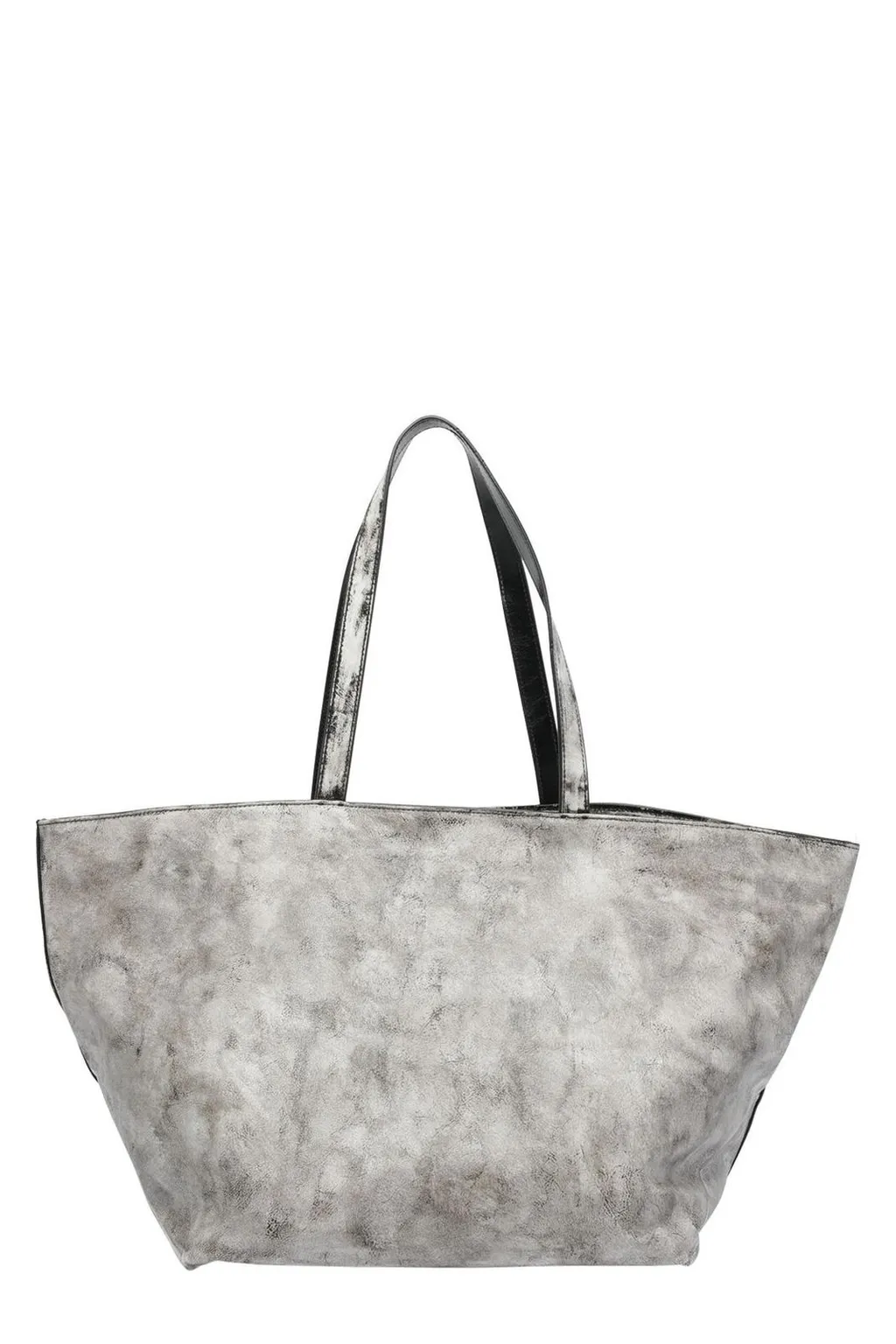 Colour-Blocked Punch Tote Bag