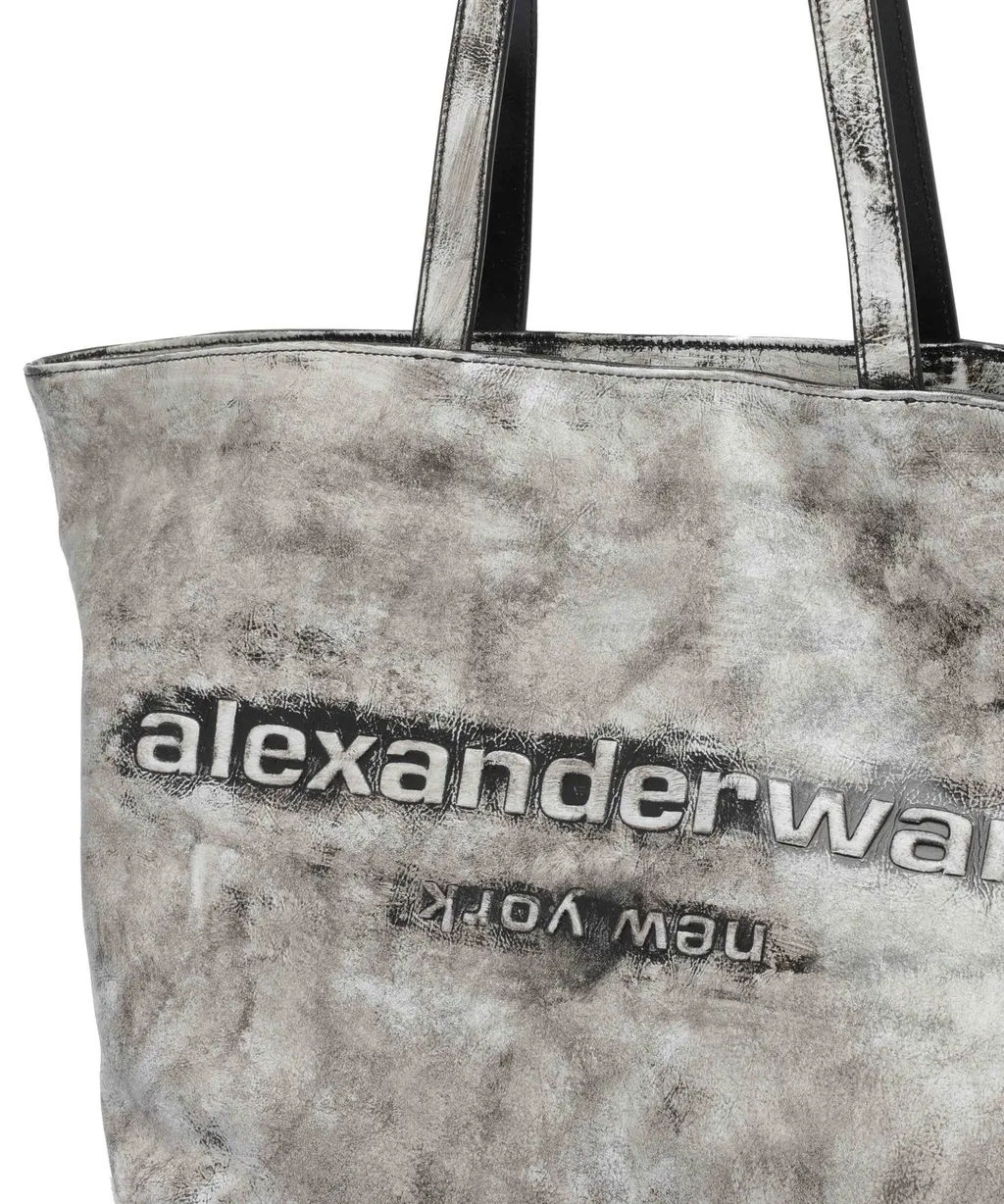 Colour-Blocked Punch Tote Bag