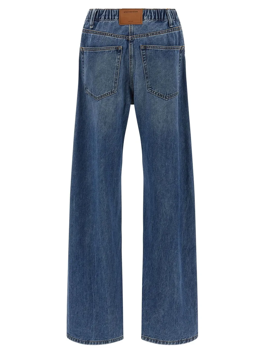 Logo-Patch Jogging Harem Jeans