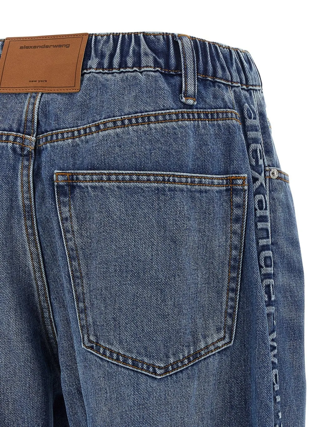 Logo-Patch Jogging Harem Jeans