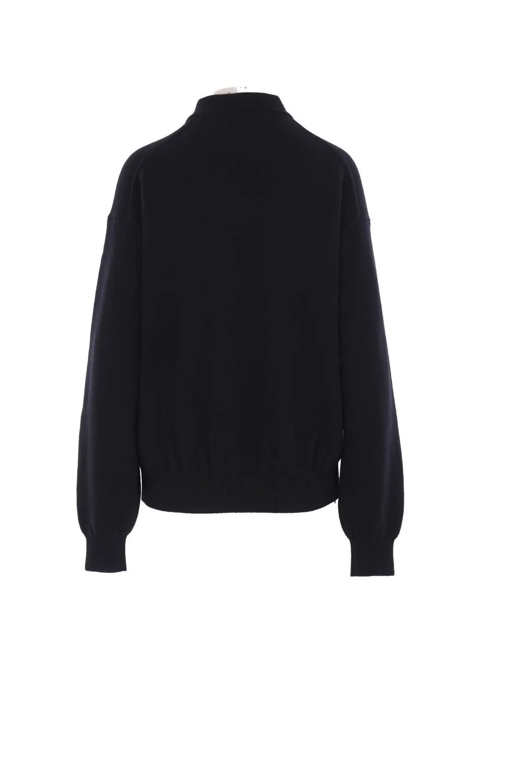 Logo Patch Button Detailed Jumper