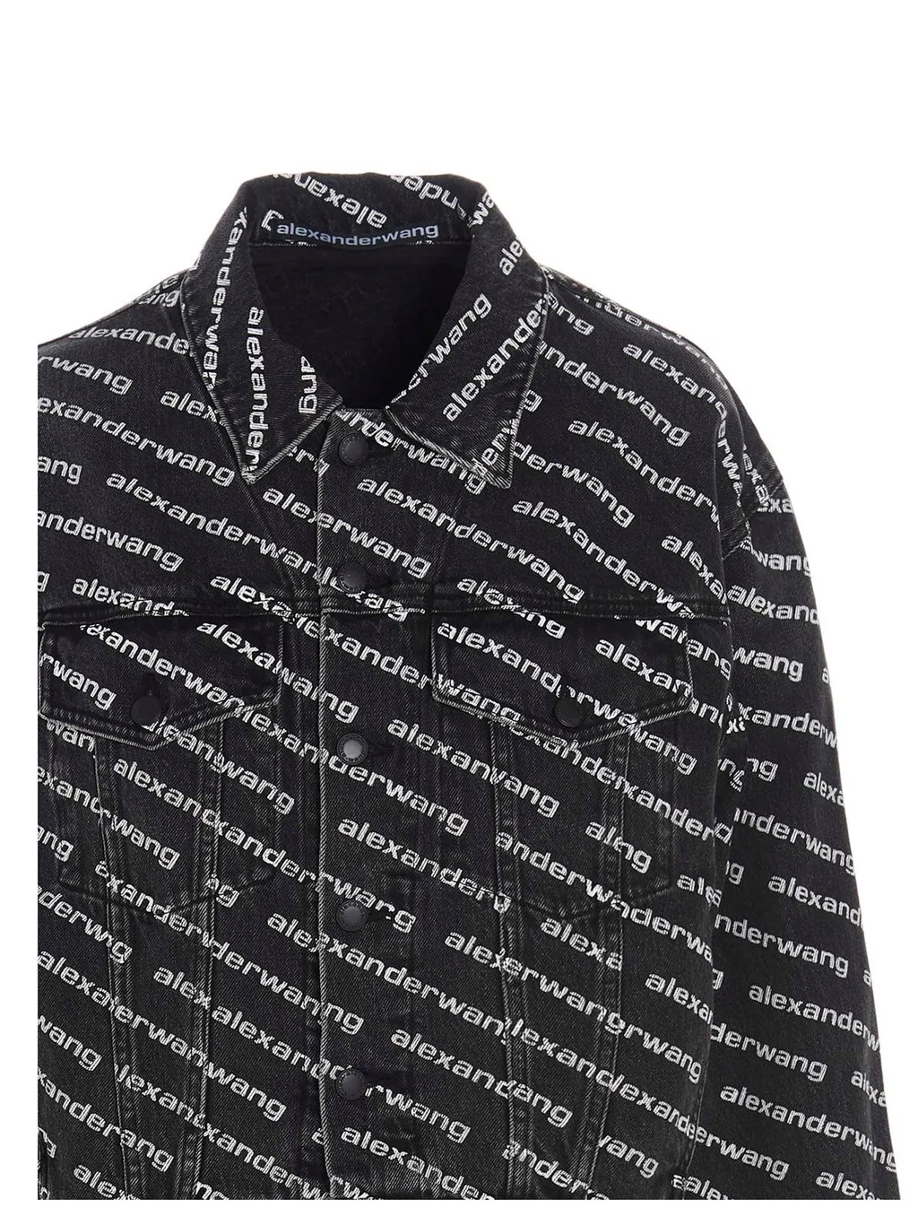 All-Over Logo Printed Jacket