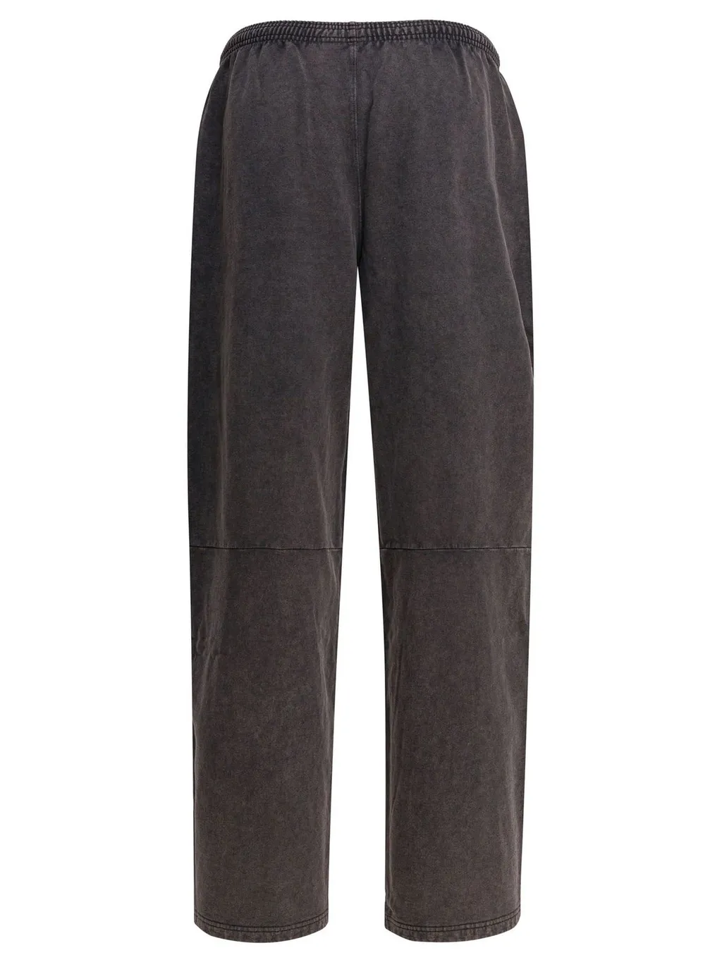 Elastic Waist Wide-Leg Trousers