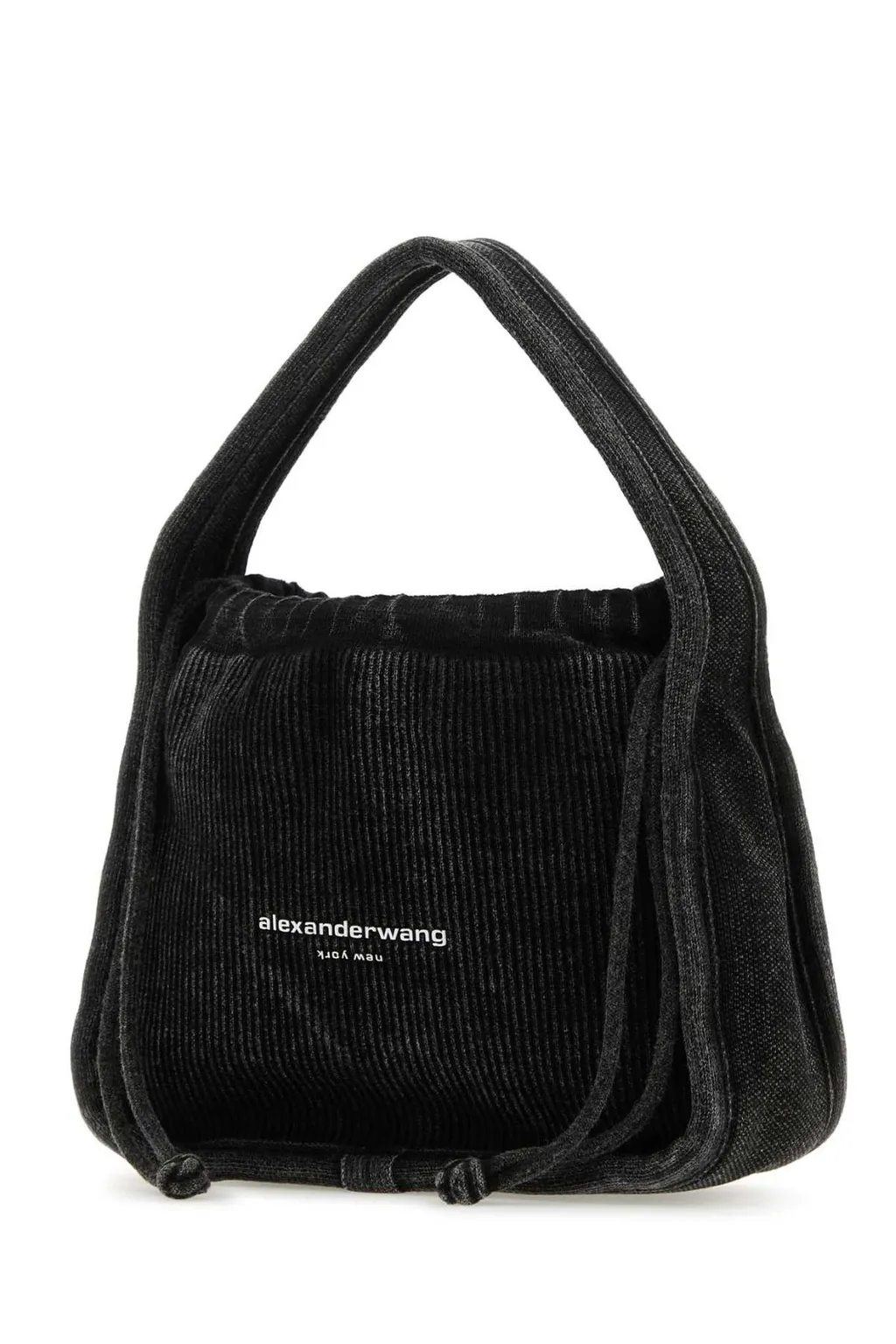 Ryan Ribbed-Knit Small Tote Bag