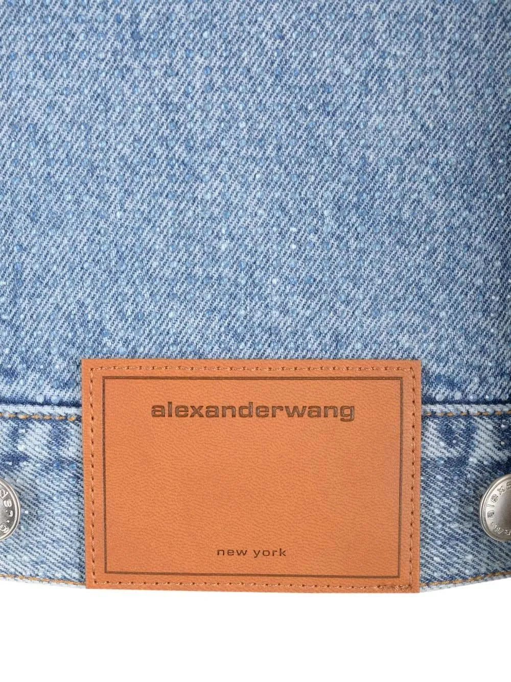 Tie Detailed Denim Gilet