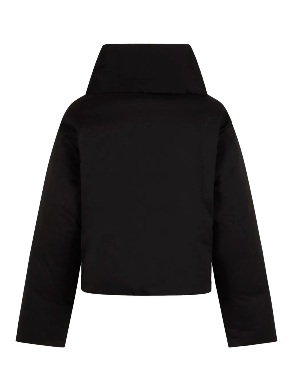 Zip-Up Puffer Cropped Jacket