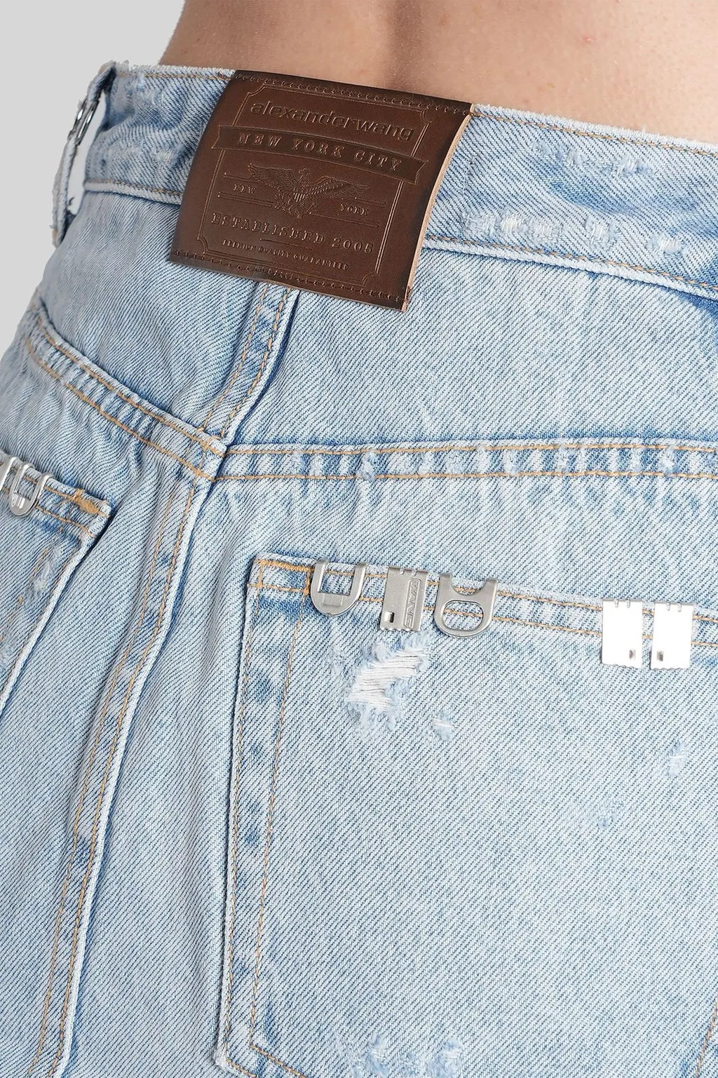 Distressed Demni Shorts