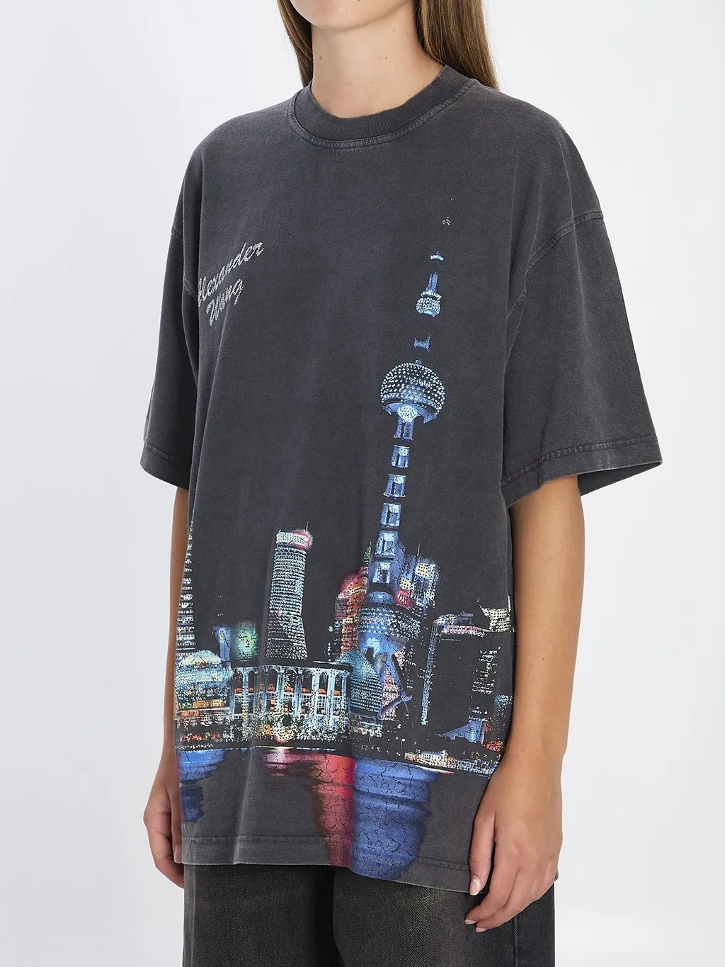 Logo Printed Crewneck T-Shirt