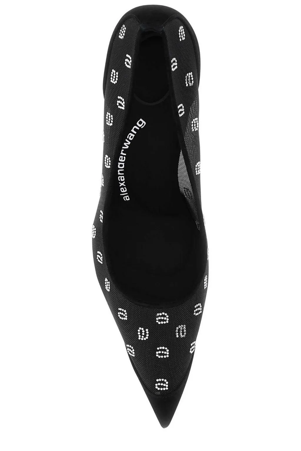 All-Over Motif Embellished Pumps