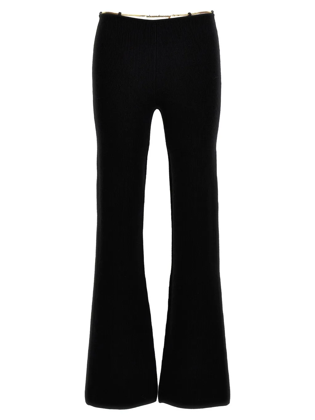 Ribbed Bootcut Pants
