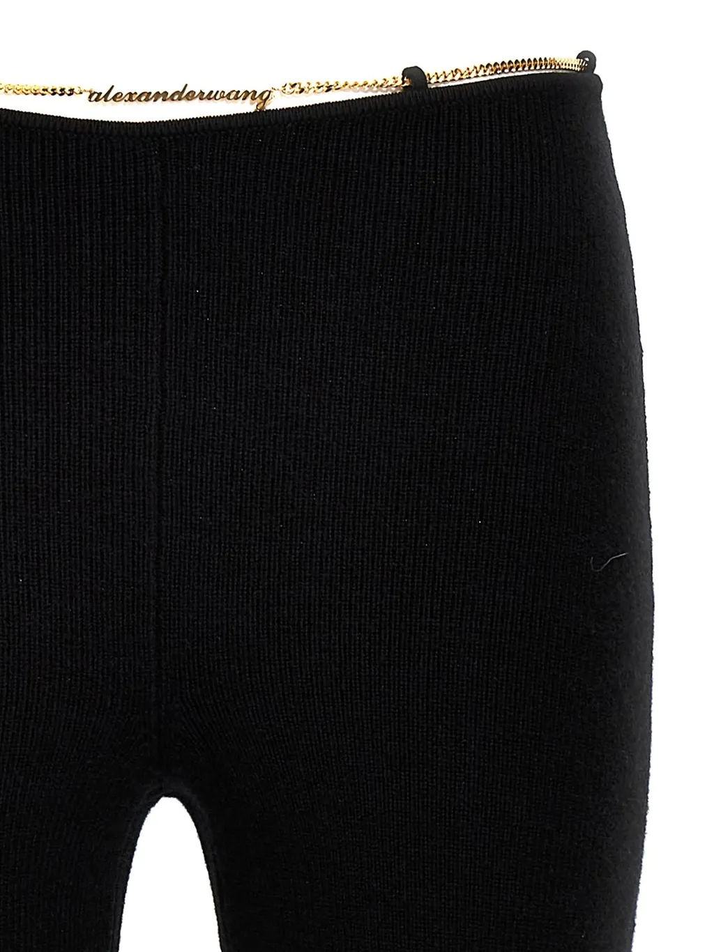 Ribbed Bootcut Pants