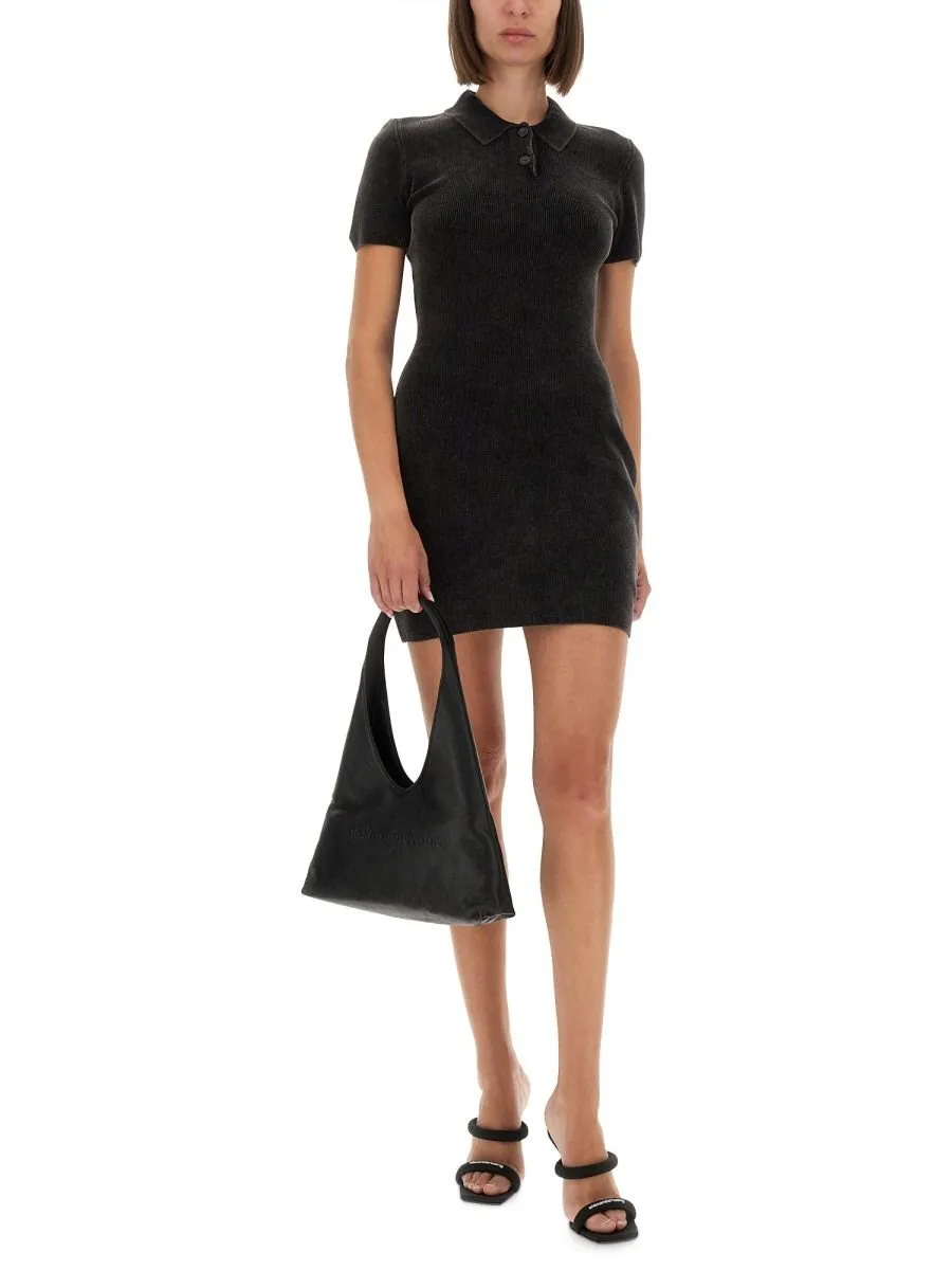 Short-Sleeved Mini Dress