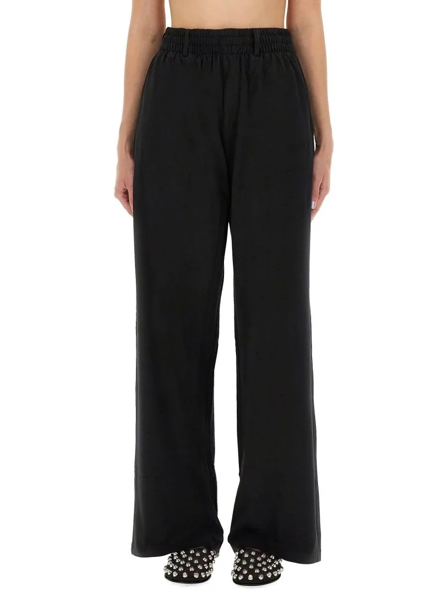 Logo Embroidered Drawstring Sweatpants