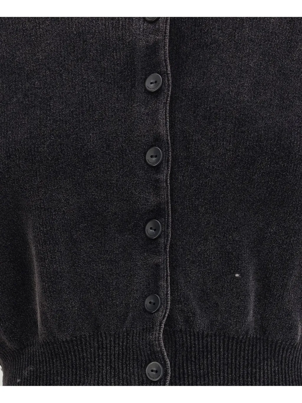 Cropped Polo Cardigan