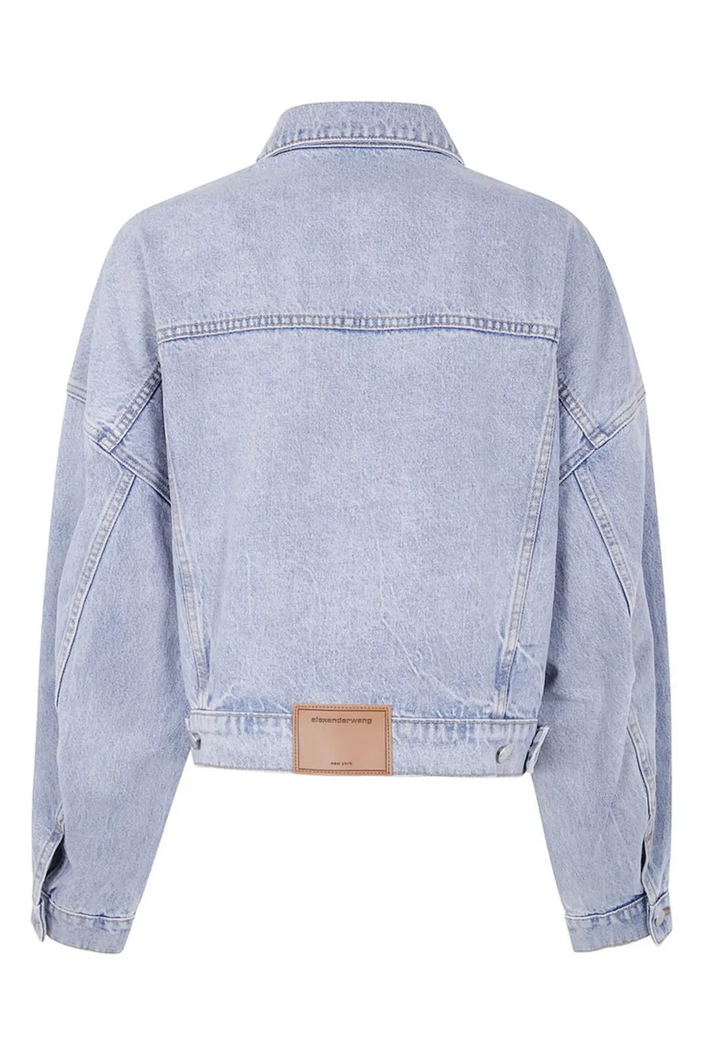 Button-Up Denim Trucker Jacket