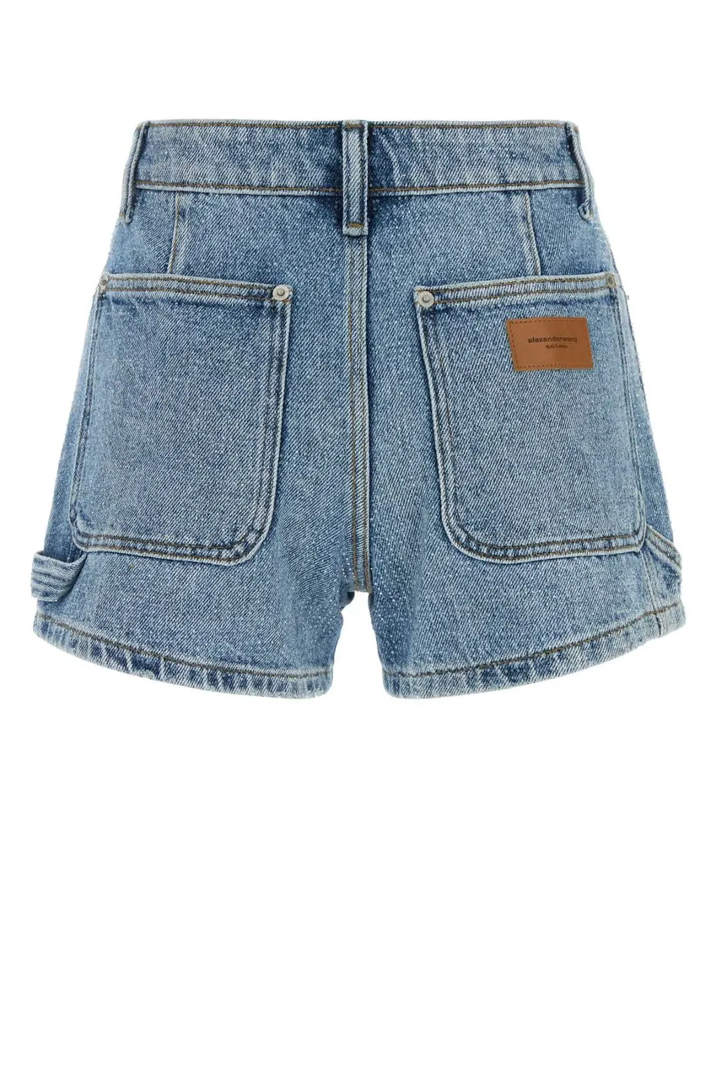 High-Waisted Workwear Shorts