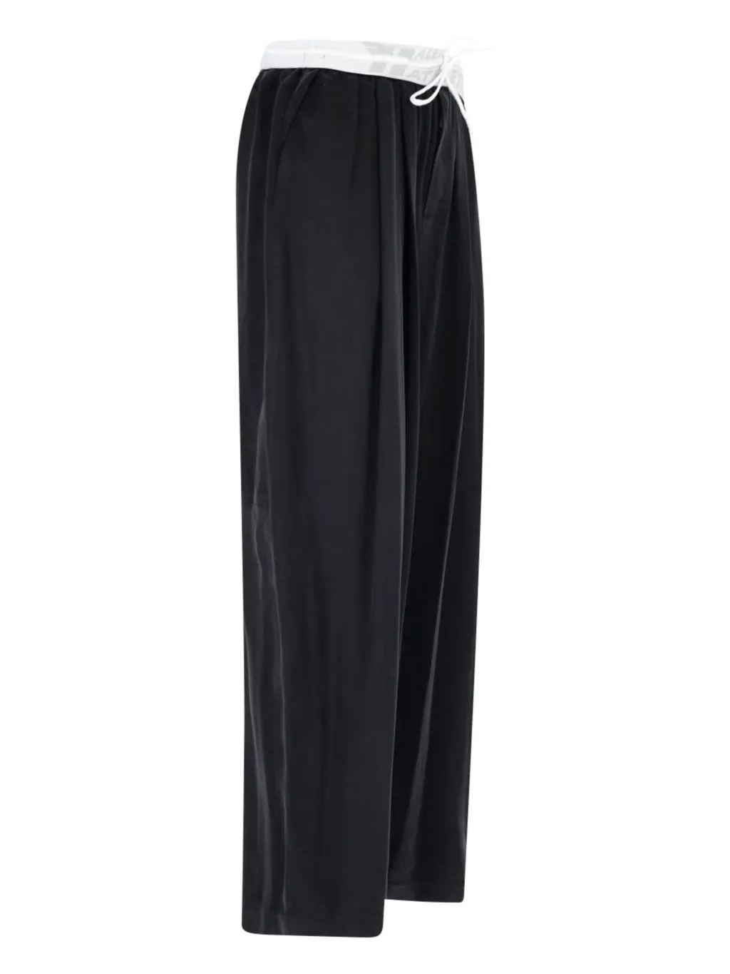 Turn-Down Waistband Pre-Styled Trousers