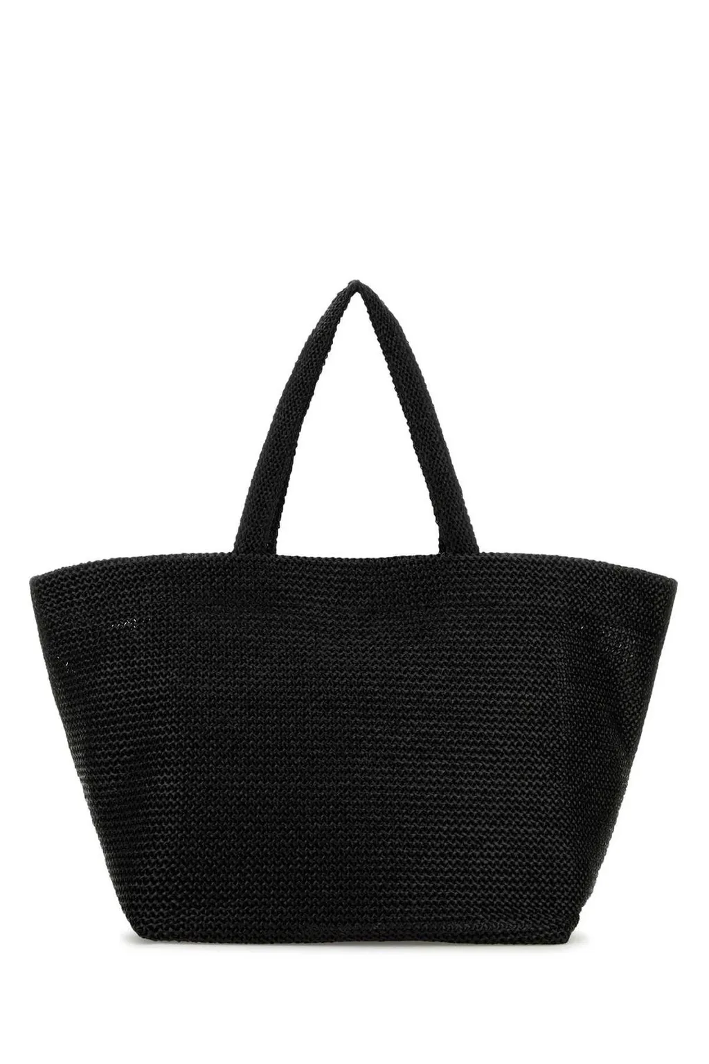 Logo Embossed Xl Punch Tote Bag