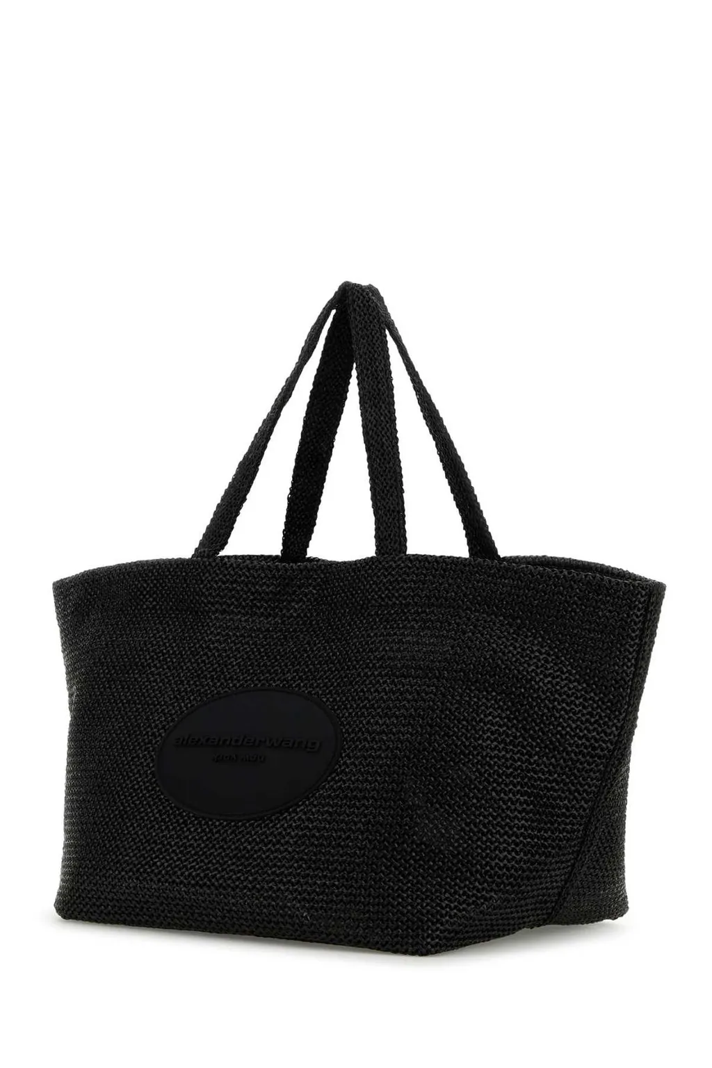 Logo Embossed Xl Punch Tote Bag