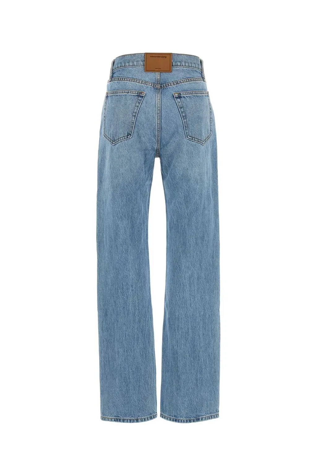 Logo-Patch Mid-Rise Jeans