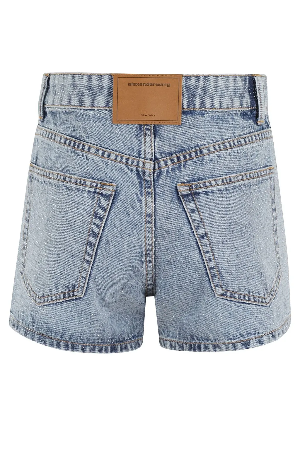 High-Waisted Denim Shorts