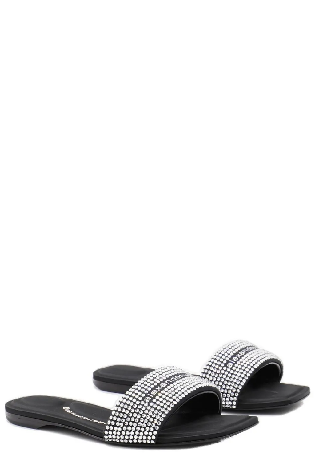 Embellished Hotfix Vy Sandals