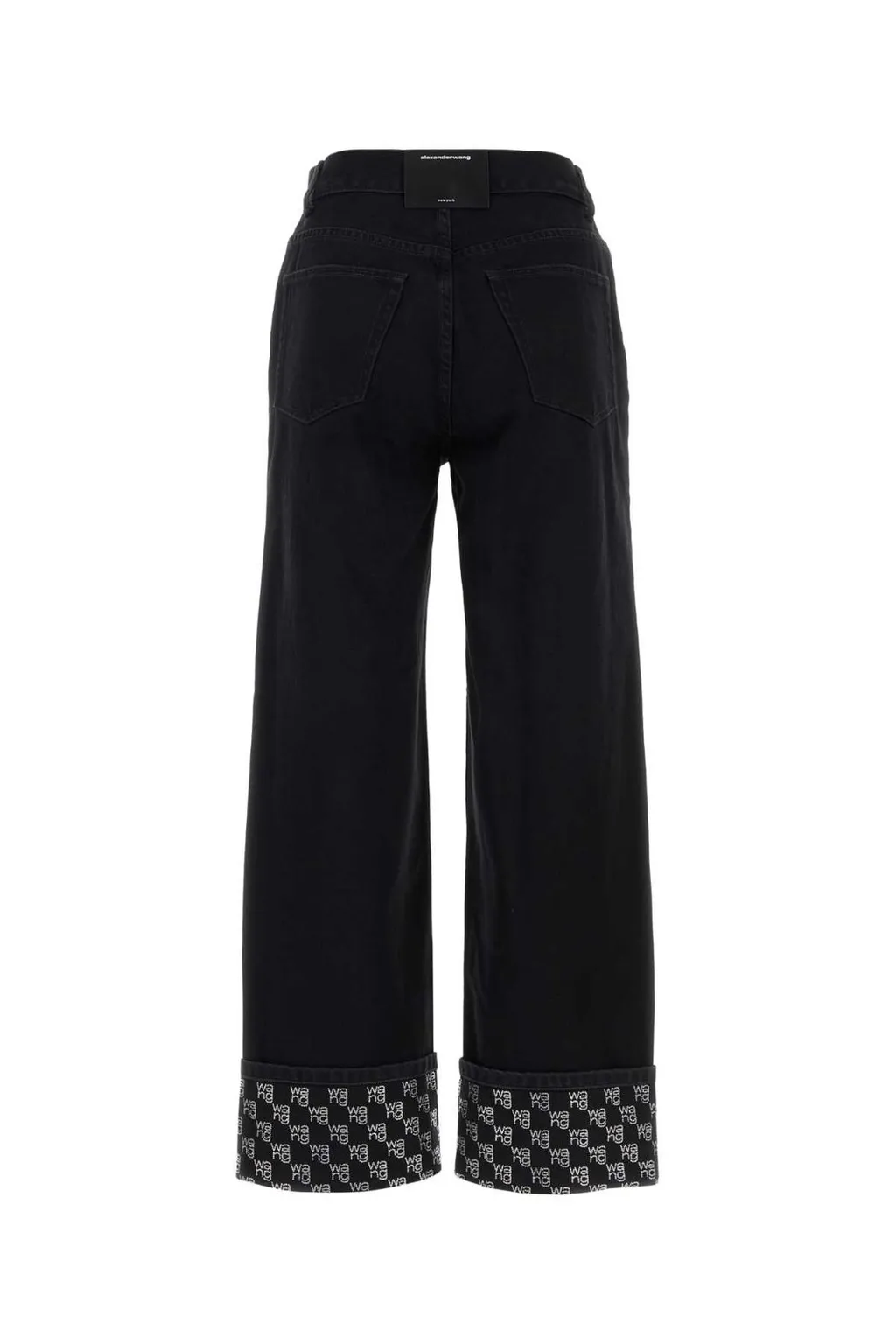 Monogram Detailed Jeans