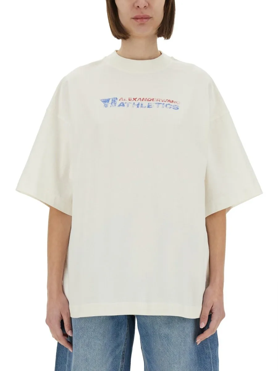 Logo Printed Crewneck T-Shirt