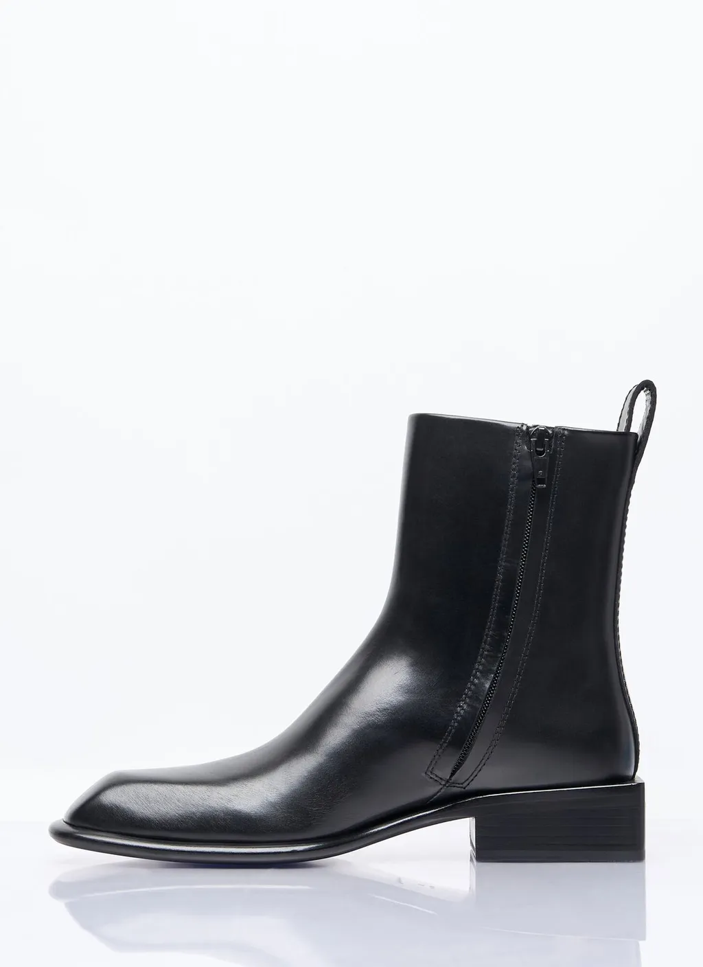 Throttle Zip Ankle Boots