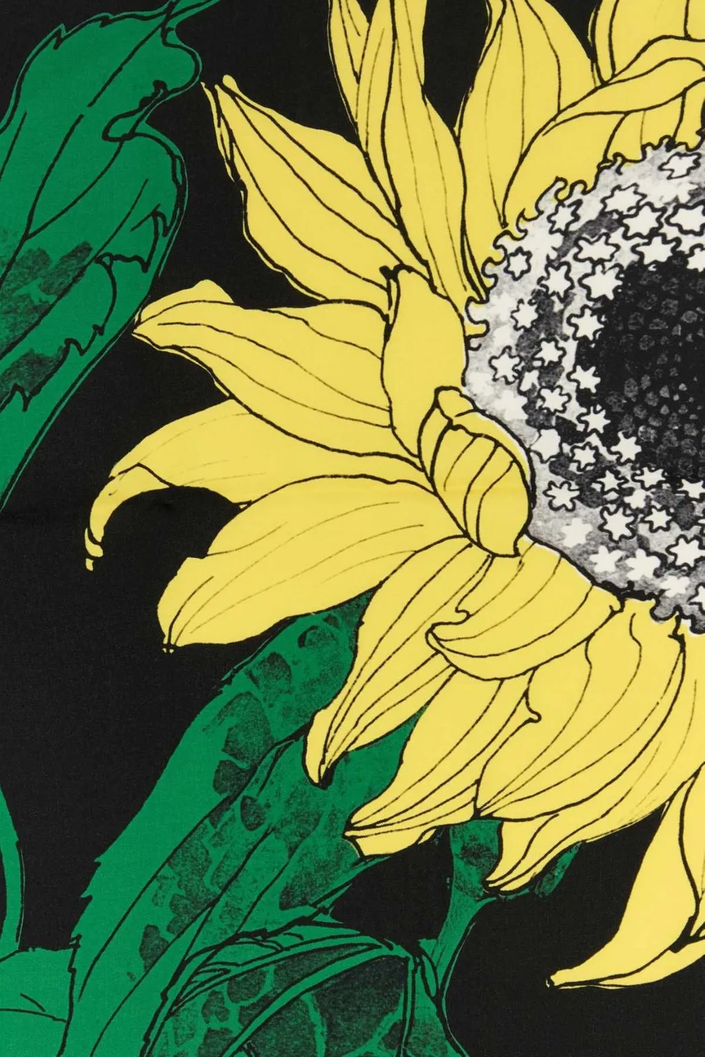Sunflower Printed Scarf