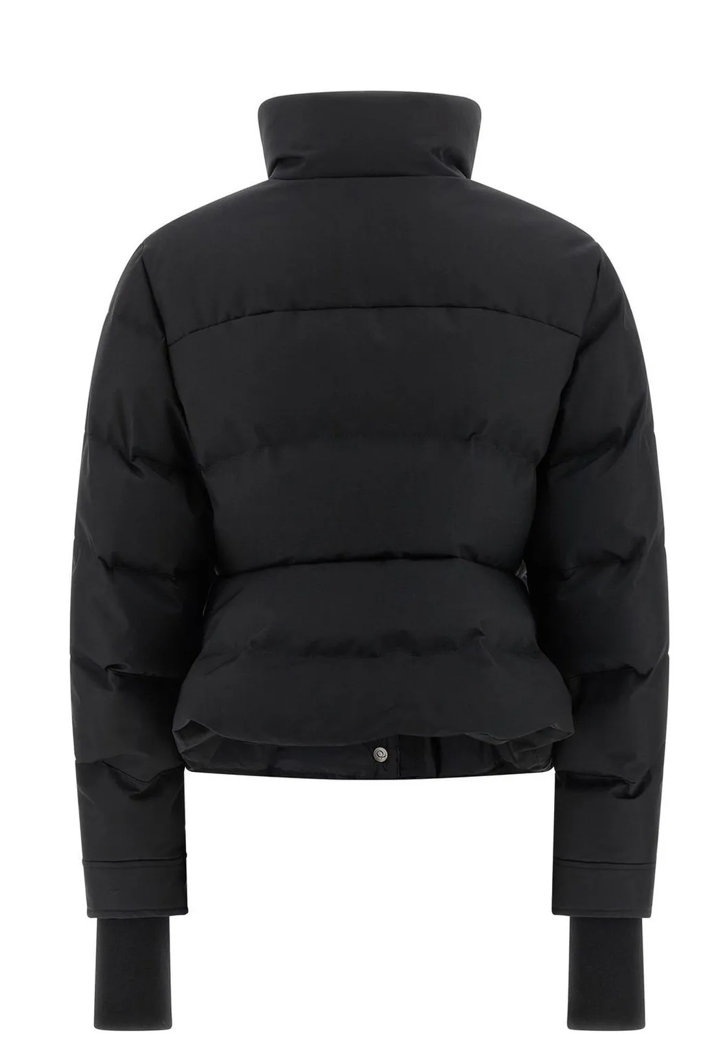 High-Neck Cropped Down Jacket