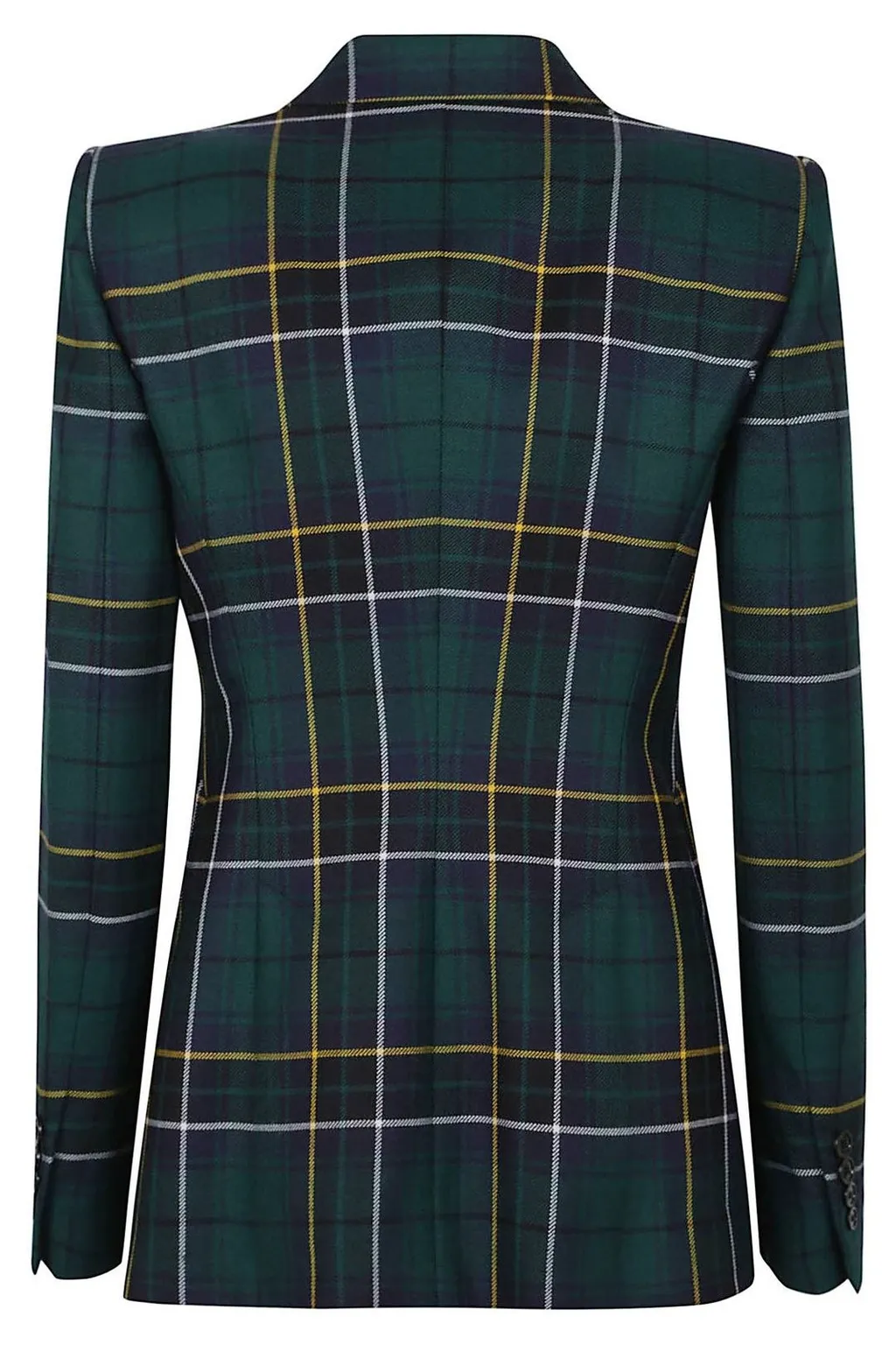Single Breasted Checked Blazer
