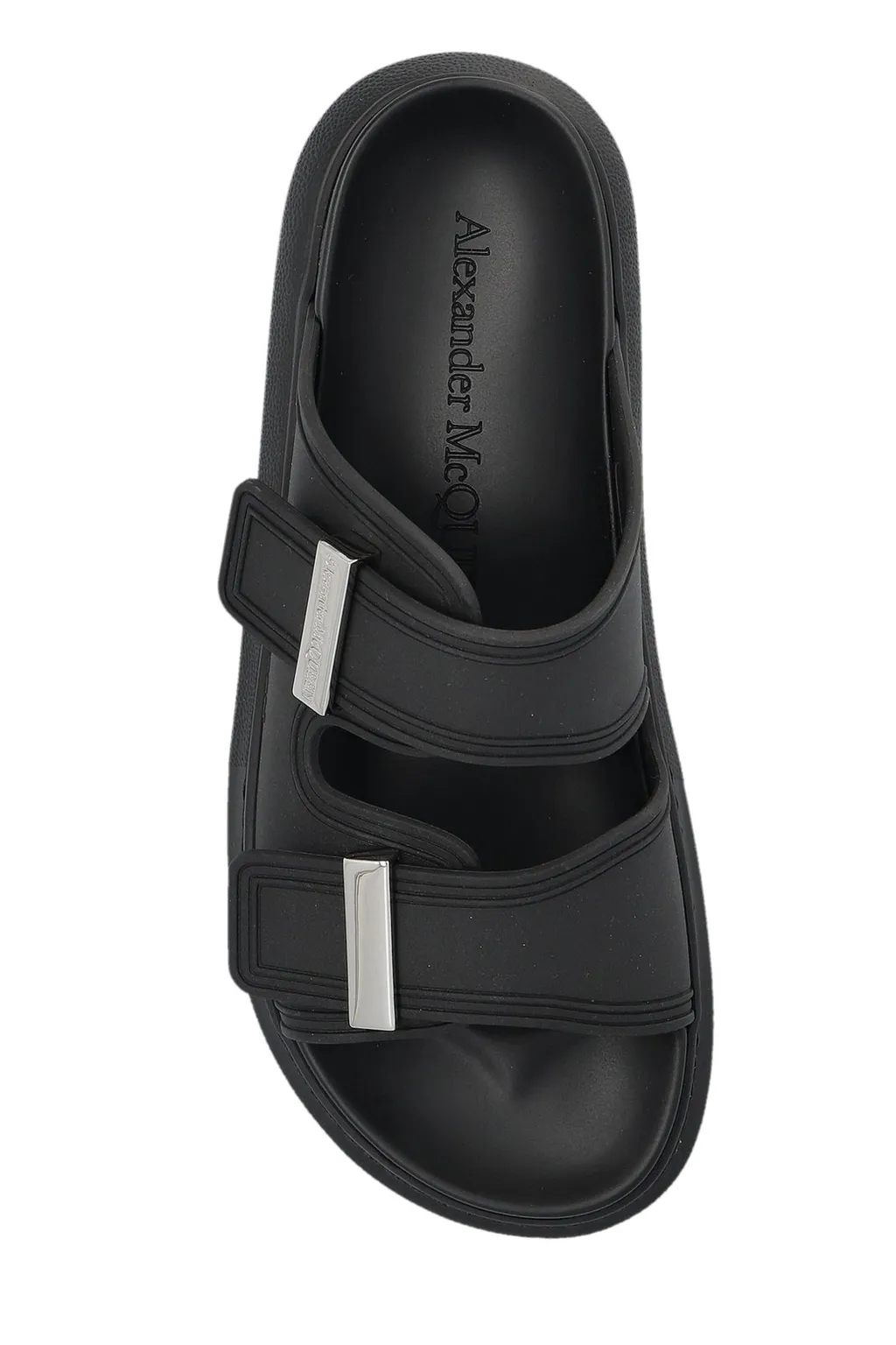 Double Strap Slip-On Sandals