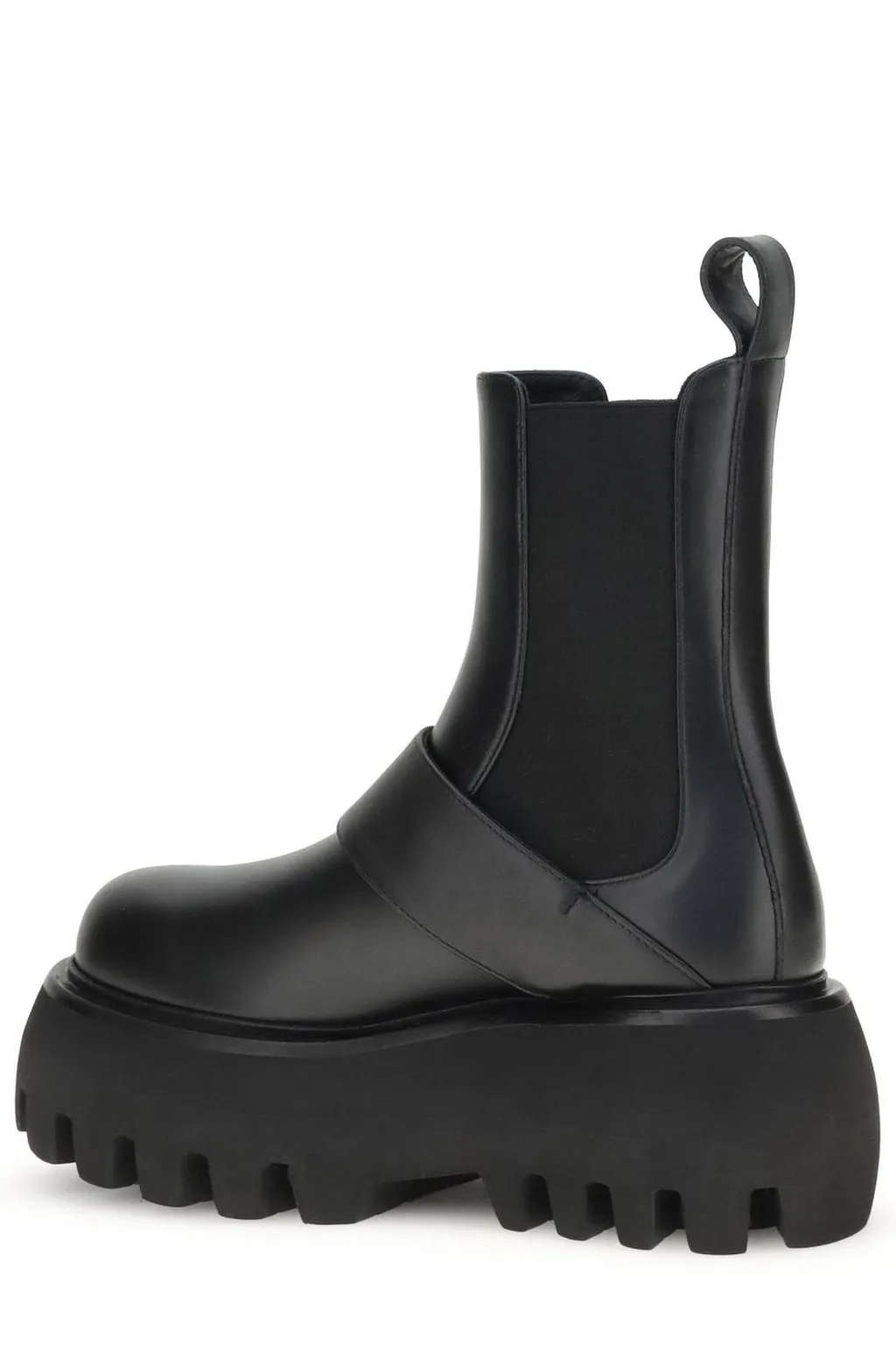 Sofa Buckle Chunky-Sole Boots