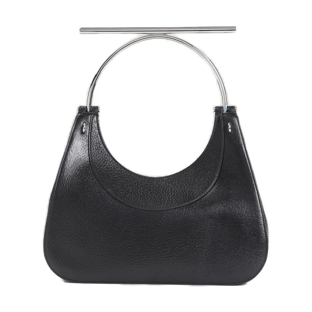Cross-Bar Logo Printed Tote Bag