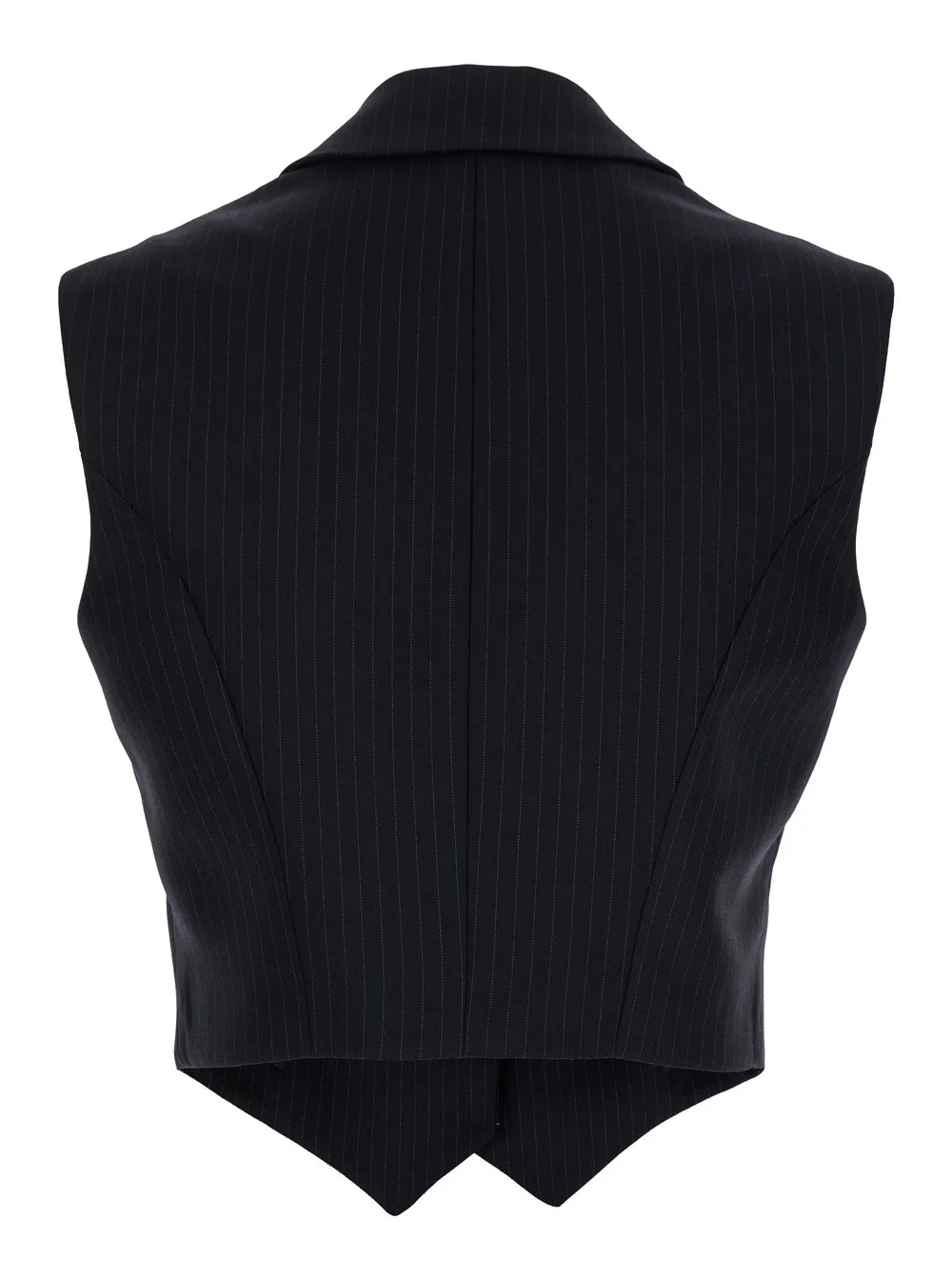 V-Neck Pinstripe Waistcoat