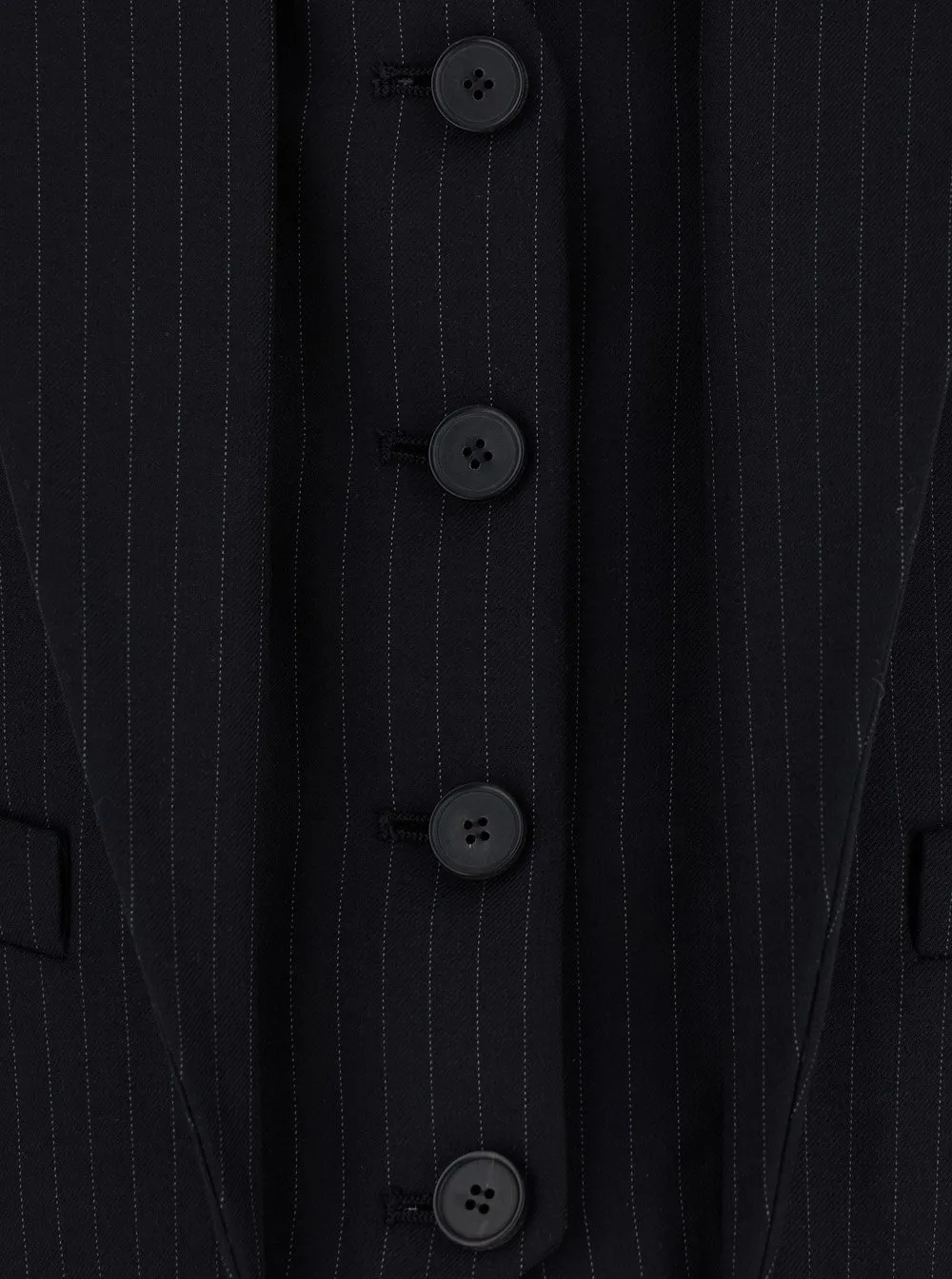 V-Neck Pinstripe Waistcoat