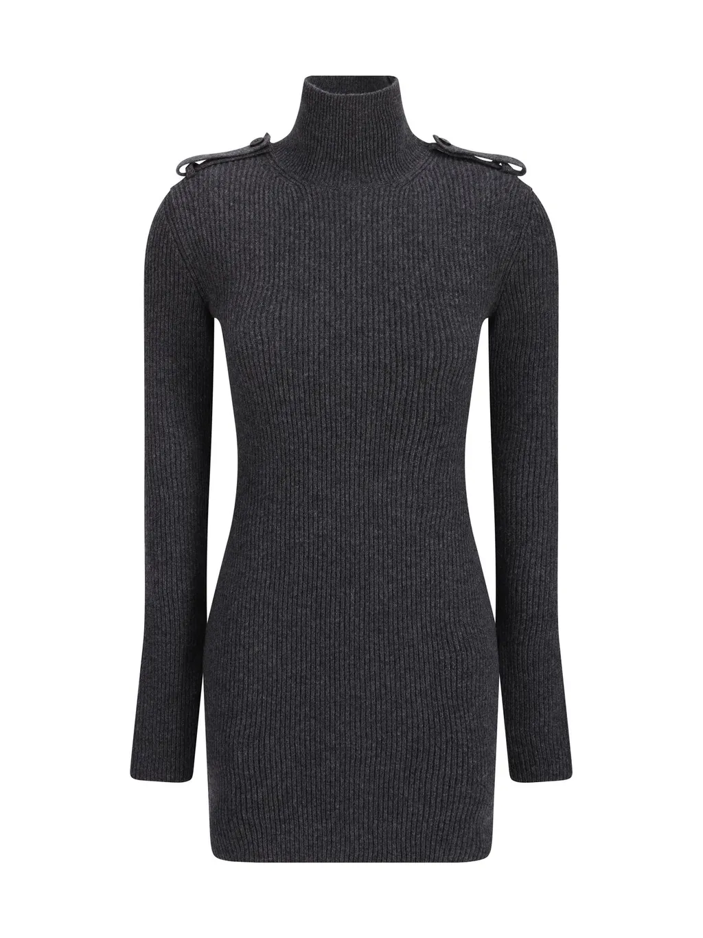 Ribbed Knit Mini Dress