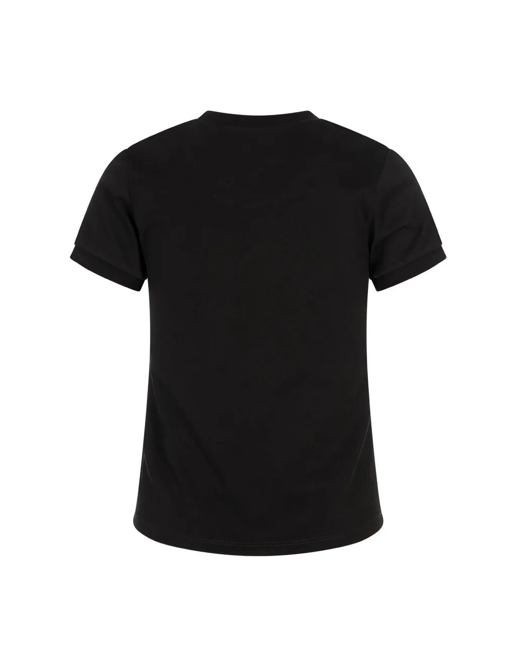 Skull Embroidered Crewneck T-Shirt