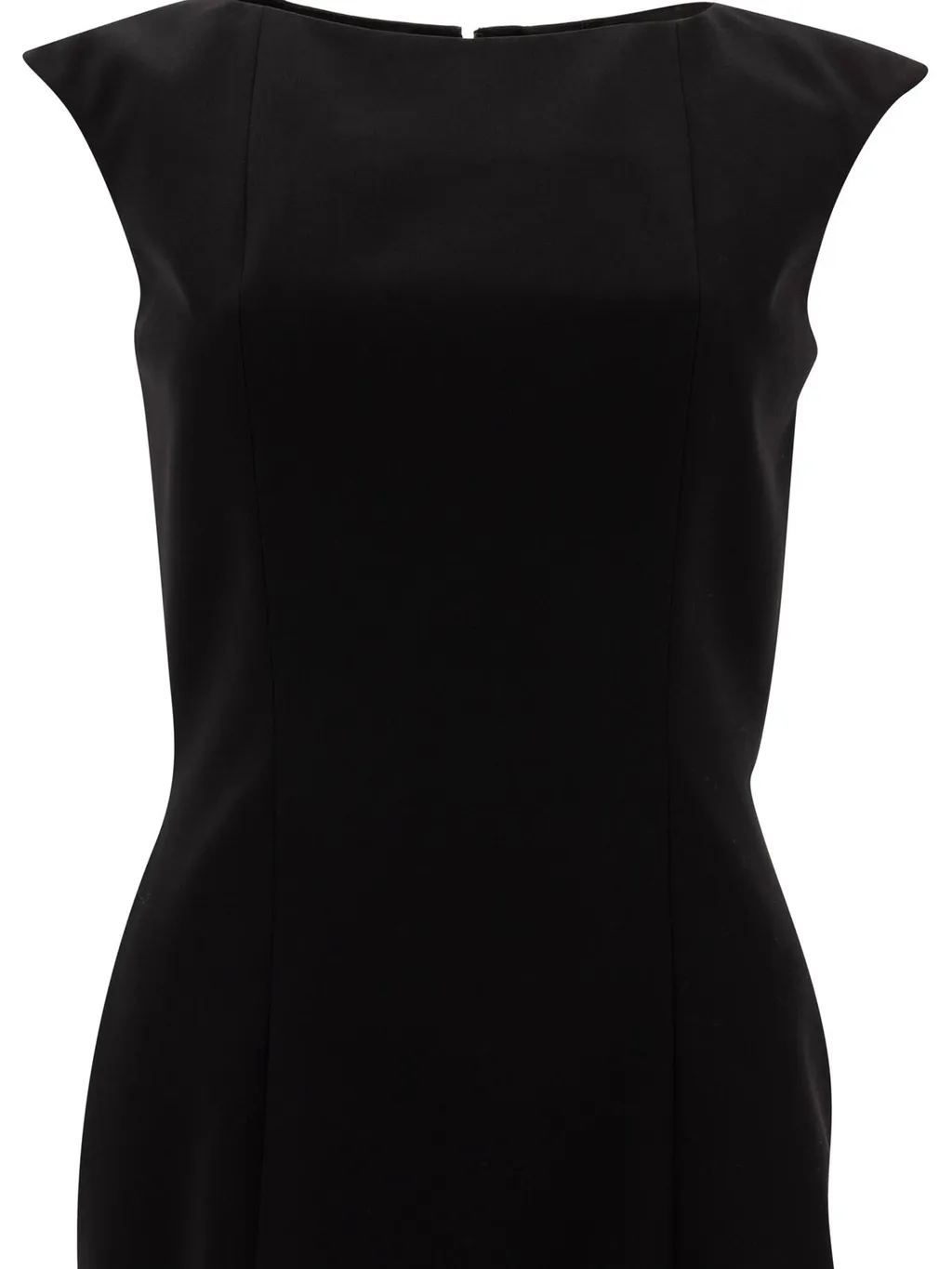 Crewneck Sleeveless Mini Dress
