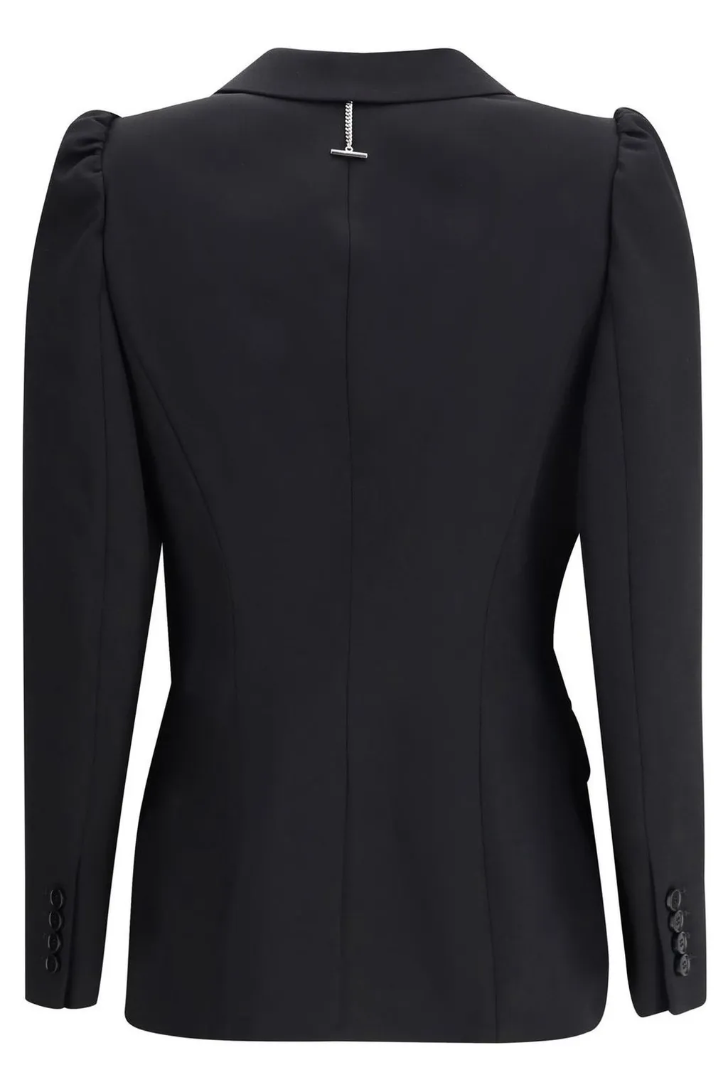 T-Bar Detailed Single Breasted Blazer