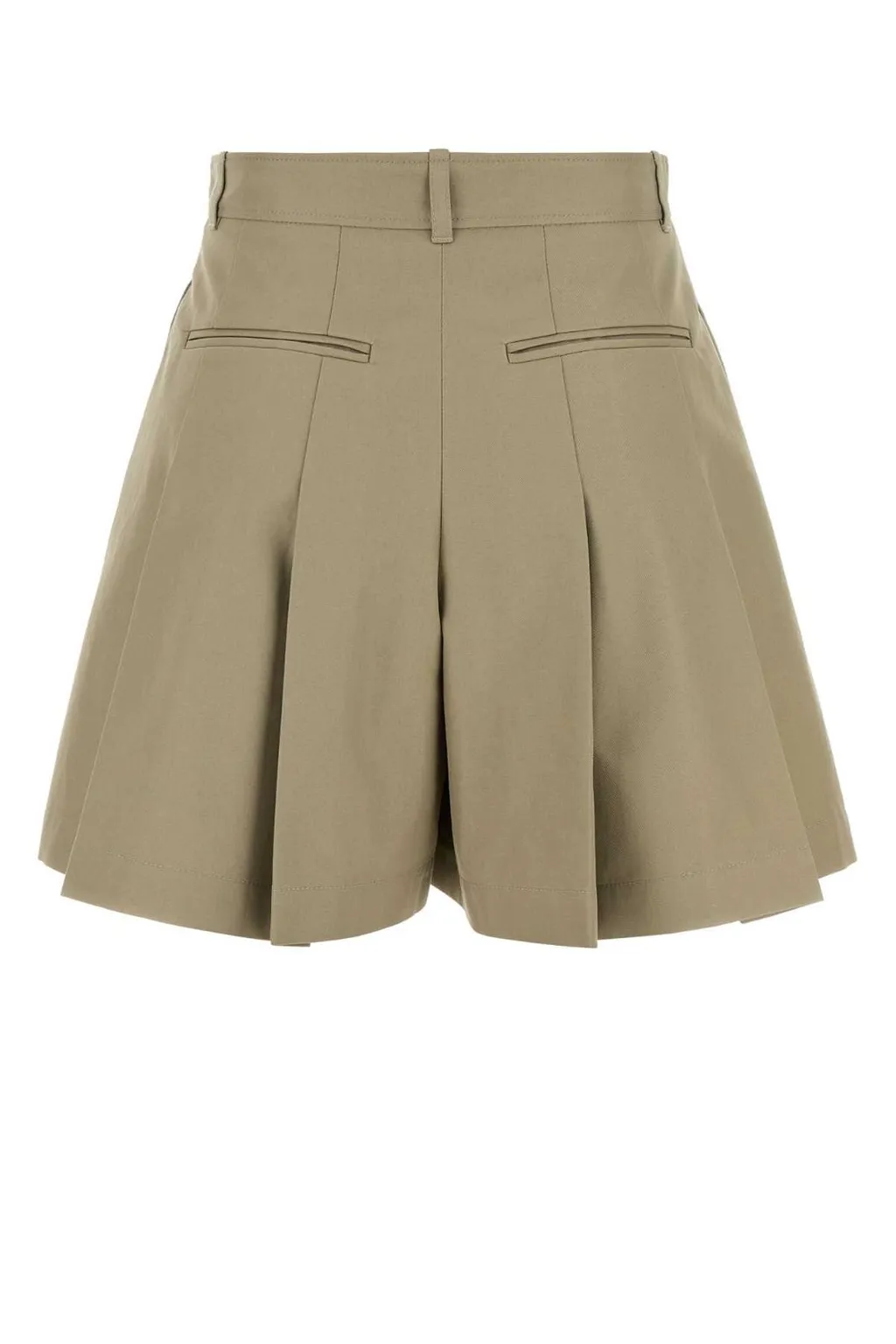 Pleated Shorts