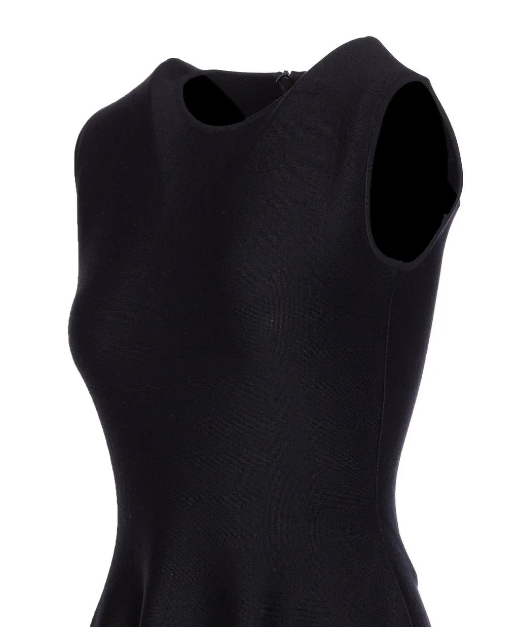Lace Detail Asymmetric Dress