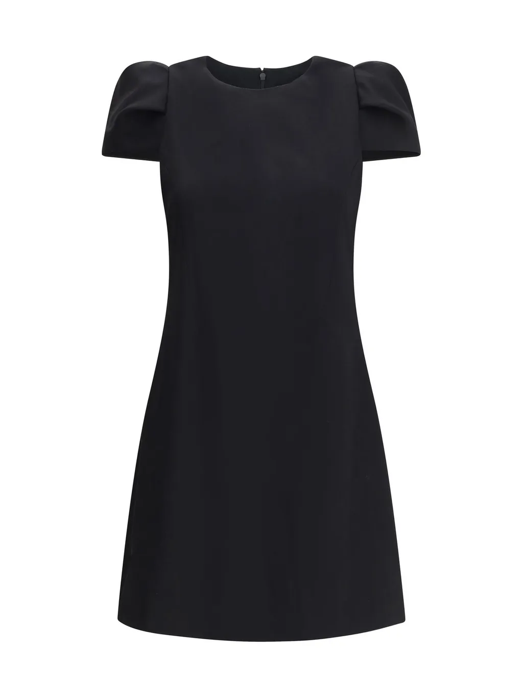 Short Sleeved Crewneck Mini Dress