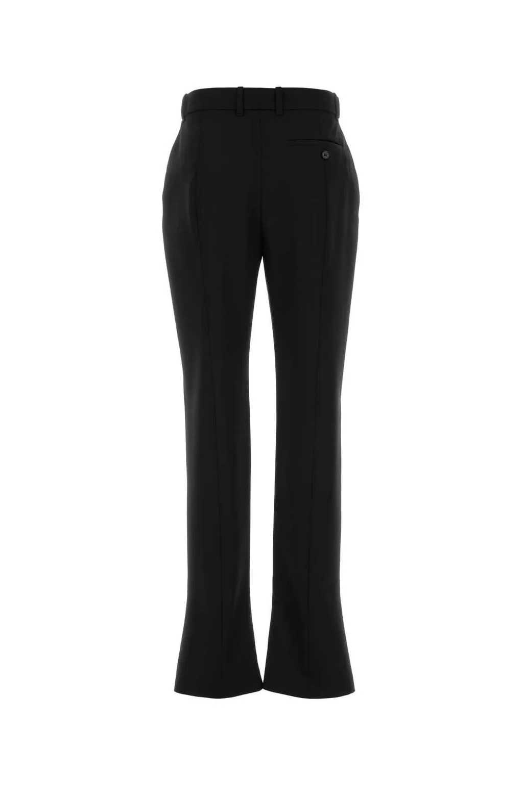 Flared-Leg Tailored Trousers